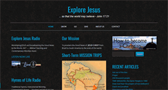Desktop Screenshot of explorejesus.org